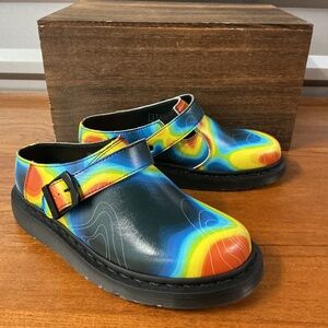 Dr. Martens Women Isham Leather Gradient Mule Sandal Size 7